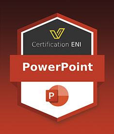 Coupon Certification Bureautique (avec e-surveillance) - Présentation assistée par ordinateur (PowerPoint 2019)