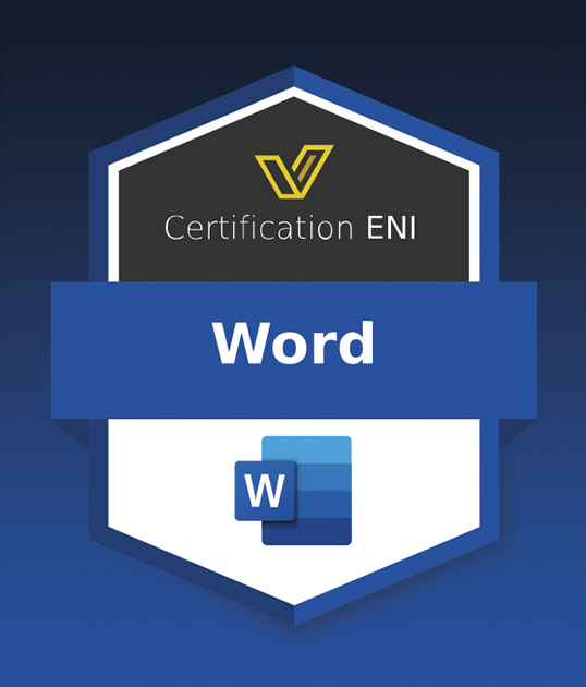 Coupon Certification Bureautique (avec e-surveillance) - Traitement de texte : Word 2021
