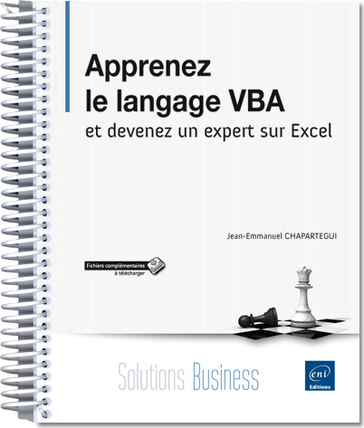 Apprenez le langage VBA - et devenez un expert sur Excel - Version en ligne