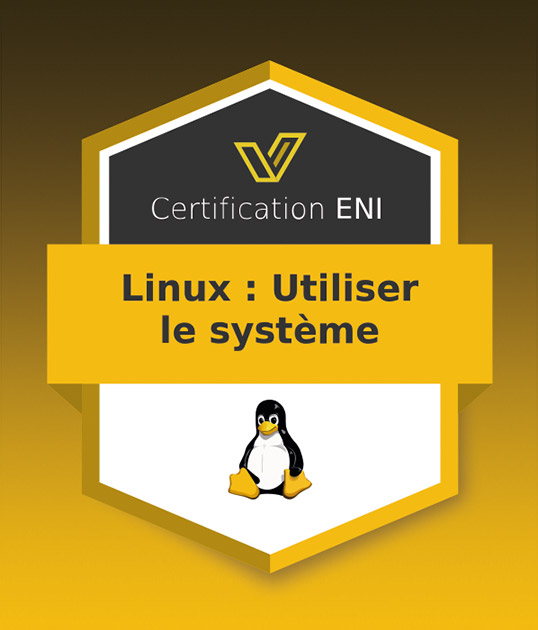 Coupon Certification IT (avec e-surveillance) - Linux - Utiliser le système