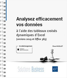 Analysez efficacement vos données - À l'aide des tableaux croisés dynamiques d'Excel (versions 2019 et Office 365)
