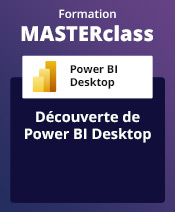 Formation MASTERclass, avec formateur à distance Découverte de Power BI Desktop - avec support de cours & attestation de suivi fournis