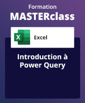 Formation MASTERclass Excel, avec formateur à distance Introduction à Power Query - avec support de cours & attestation de suivi fournis