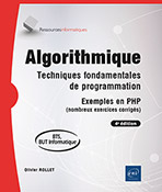 Extrait - Algorithmique - Techniques fondamentales de programmation Exemples en PHP (nombreux exercices corrigés) (4e édition)