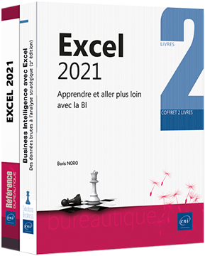 Excel 2021 - Coffret de 2 livres : Apprendre et aller plus loin avec la BI