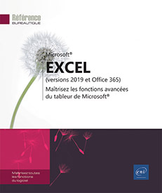 Excel (versions 2019 et Office 365) - Maîtrisez les fonctions avancées du tableur de Microsoft