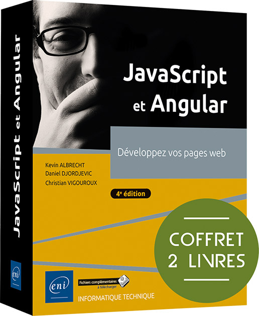 JavaScript et Angular - Coffret de 2 livres : Développez vos pages web (5e édition)