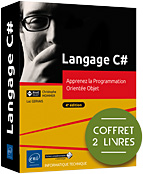 Langage C# Coffret de 2 livres : Apprenez la Programmation Orientée Objet (4e édition)