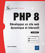 Extrait - PHP 8 Développez un site web dynamique et interactif (2e édition)