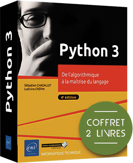 Python 3  - Coffret de 2 livres : De l