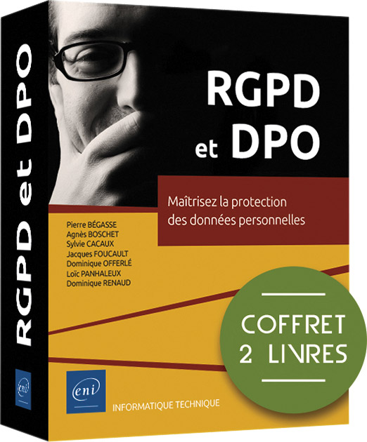 RGPD et DPO - Coffret de 2 livres : Maîtrisez la protection des données personnelles