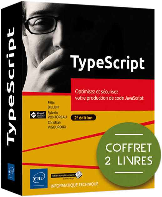 TypeScript - Coffret de 2 livres : Optimisez et sécurisez votre production de code JavaScript (2e édition)