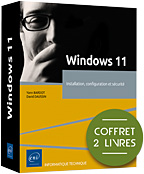 Windows 11 Coffret de 2 livres : Installation, configuration et sécurité