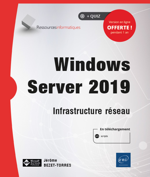 Windows Server 2019 - Infrastructure réseau - Version en ligne