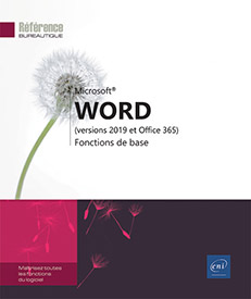 Word (versions 2019 et Office 365) - Fonctions de base