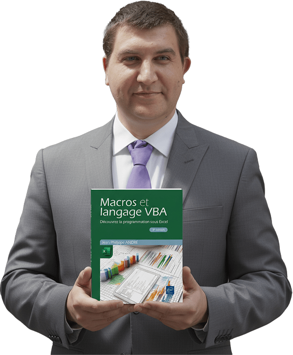 image du livre Macros et langage VBA et de l'auteur Jean-Philippe ANDRÉ