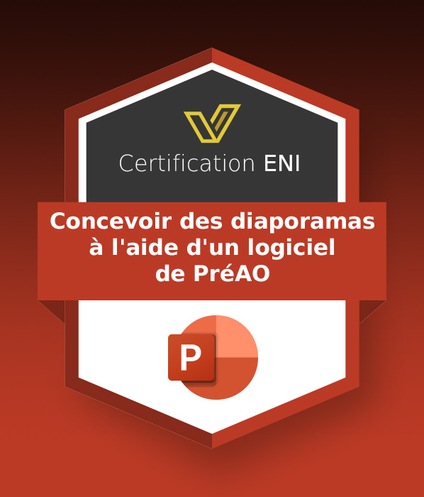 Coupon Certification Bureautique (avec e-surveillance) - Concevoir des diaporamas à l