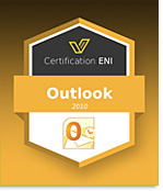 Coupon Certification Bureautique (avec e-surveillance) - Outlook 2010