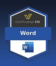 Coupon Certification Bureautique (avec e-surveillance) - Traitement de texte : Word 2019