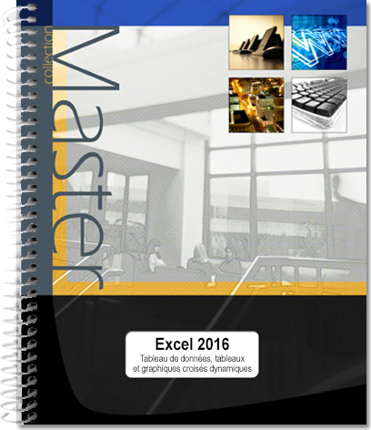 Excel 2016 - Tableau de données, tableaux et graphiques croisés dynamiques