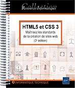 HTML5 et CSS 3 Maîtrisez les standards de la création de sites web (3e édition)