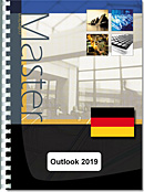 Outlook (Versionen 2019 und Office 365) - (D/D) : Texte en allemand sur la version allemande du logiciel