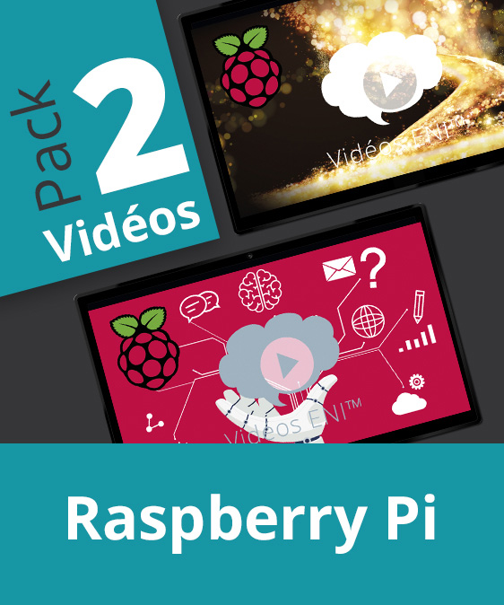 Raspberry PI - Pack de 2 vidéos : Deux projets IoT